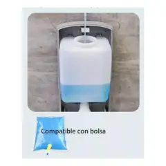 GENERICO - Dispensador plástico para jabón líquido o gel 1000 ml
