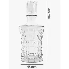 GENERICO - Set Decantador De Whisky Con Vasos