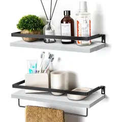 GENERICO - Kit de 2 Repisas Flotantes para Pared
