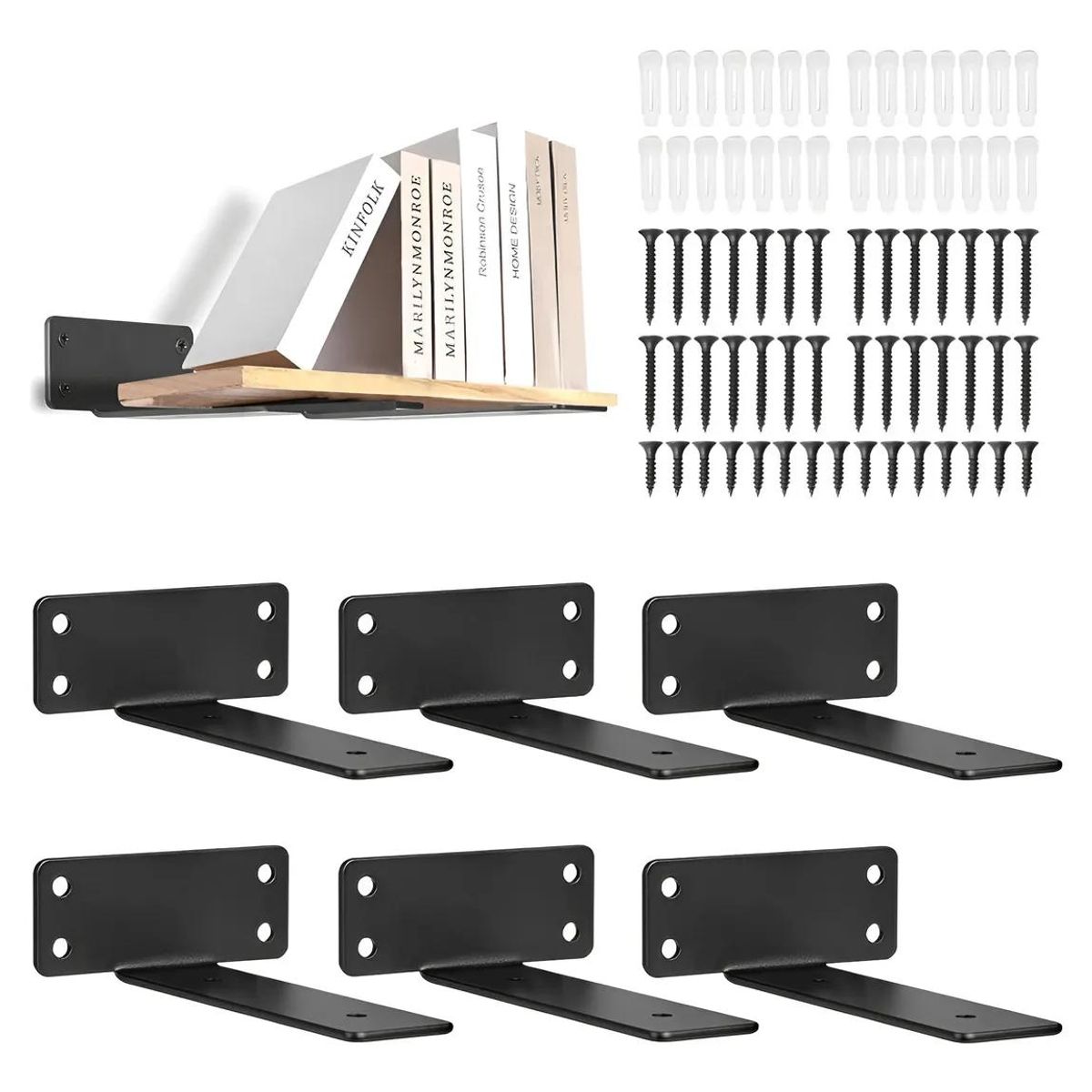 GENERICO - Soporte para Repisa Flotante de Montaje en Pared