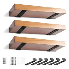 GENERICO - Soporte de estante montado en pared carga media