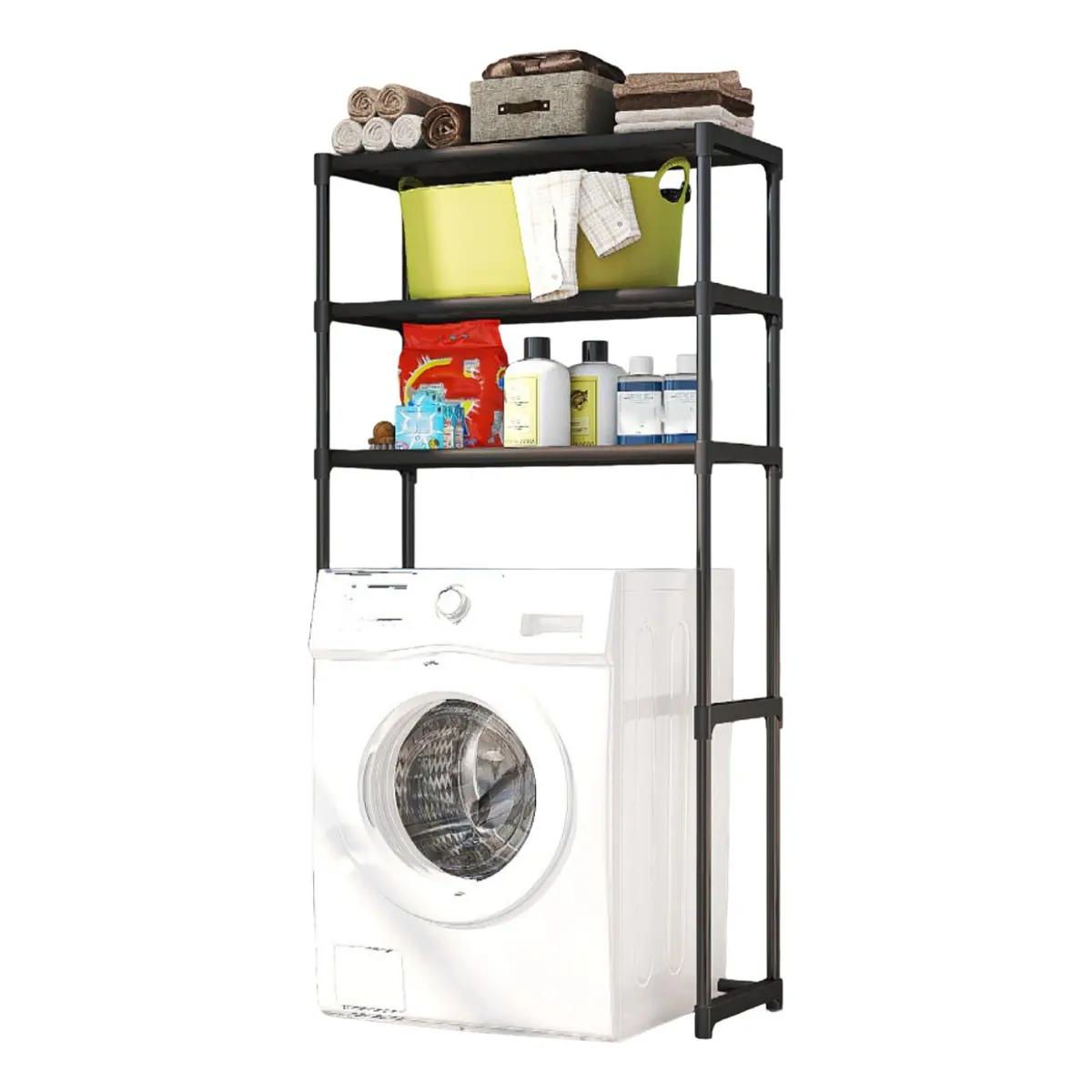 GENERICO - Estante Organizador 3 Niveles para Lavadora y Baño