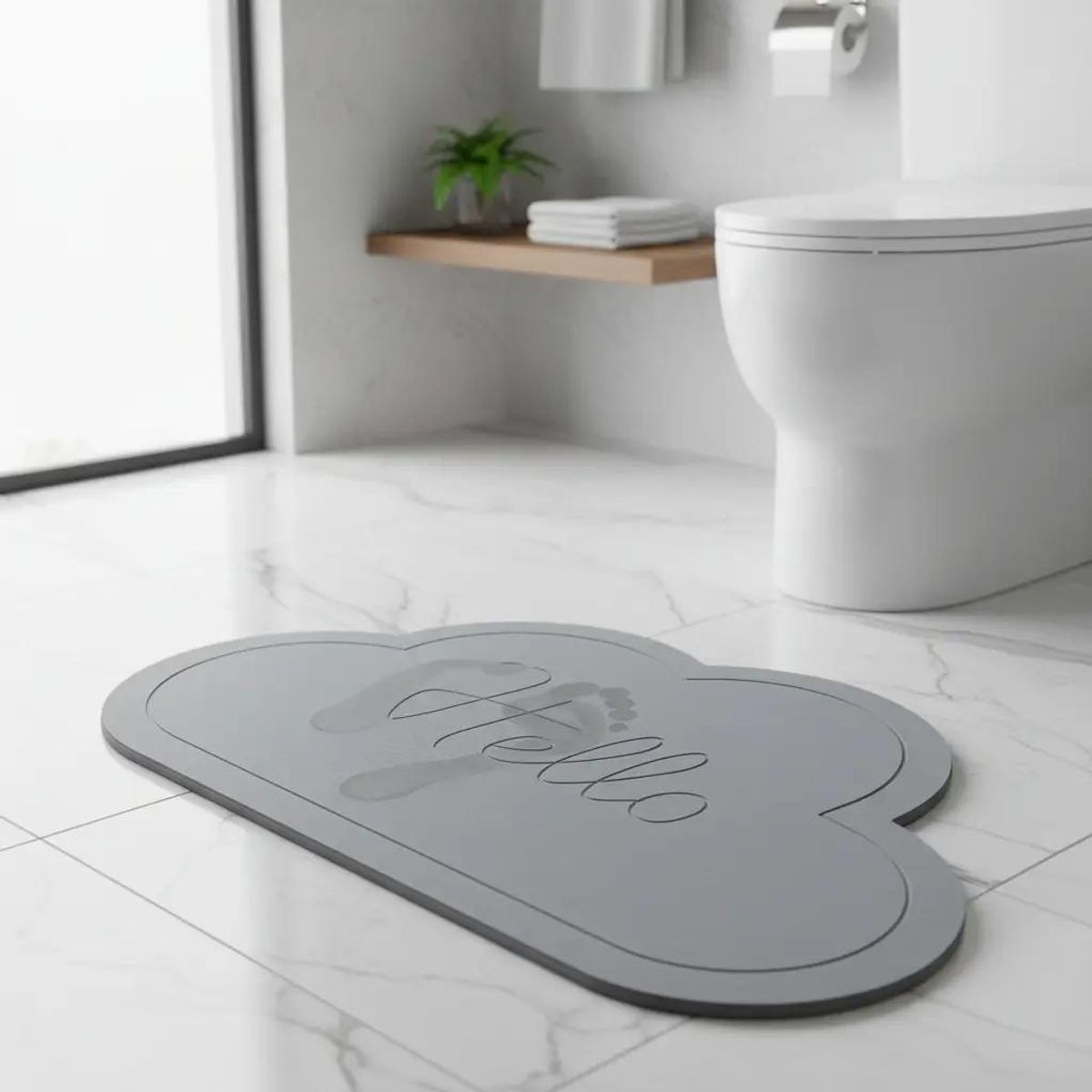 GENERICO - Alfombra de Baño Absorbente Piedra Diatomita