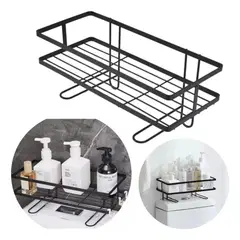 GENERICO - Estante metálico organizador para baño y inodoro