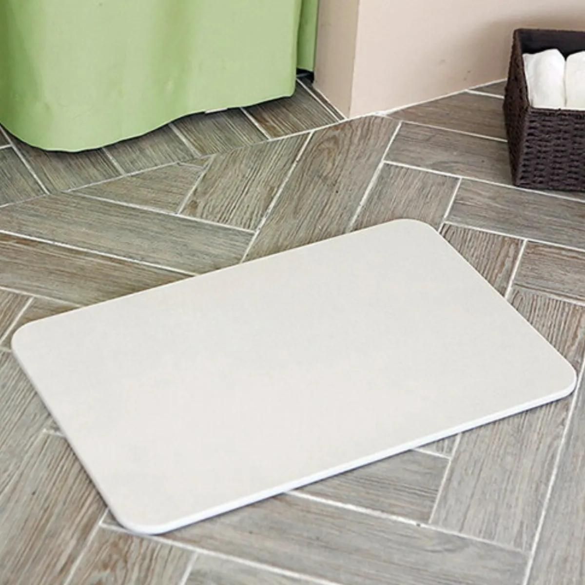 GENERICO - Alfombra de Baño Diatomita 40x60 cm Secado Rápido
