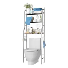 GENERICO - Estante Organizador Metálico para Lavandería y Baño