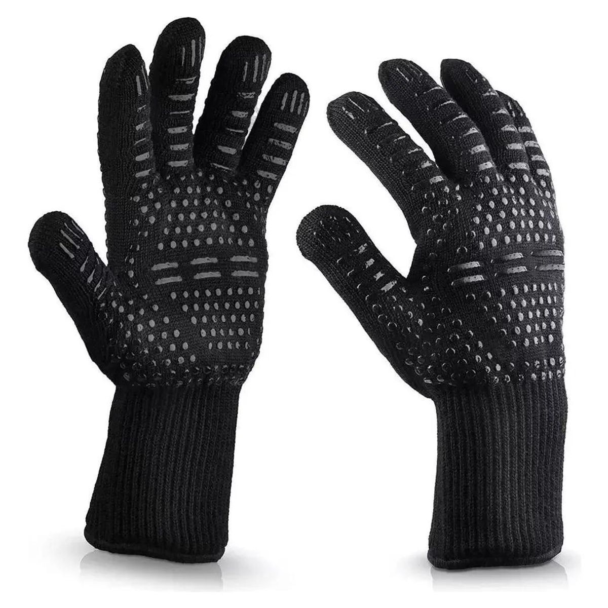 GENERICO - Set 2 Guantes Alta Temperatura para Cocina y Parrilla