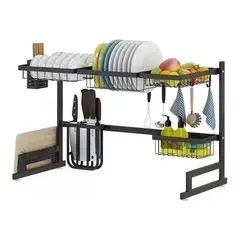 GENERICO - Rack Escurridor para Platos y Loza de Cocina