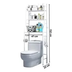 GENERICO - Organizador de baño de 3 niveles para almacenamiento