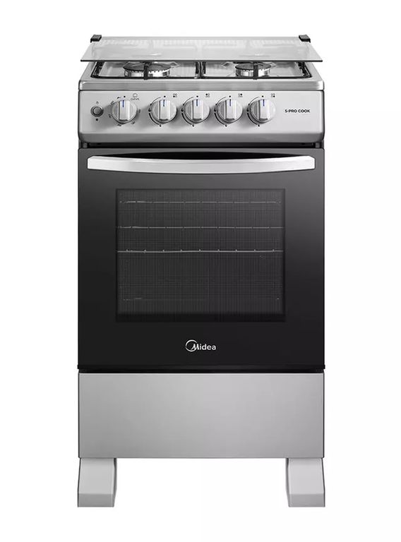 MIDEA Cocina a Gas 4 Quemadores MFO-MG20TCSSL