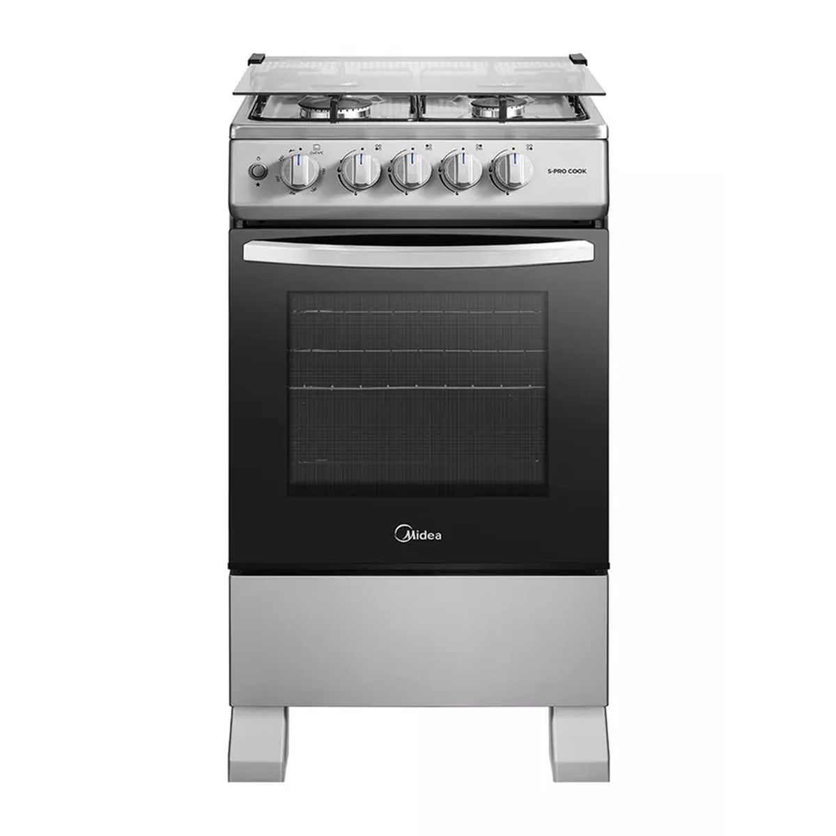 MIDEA - Cocina a Gas Midea 4 Quemadores MFO-MG20TCSSL