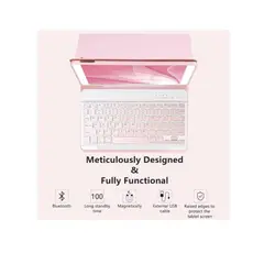GENERICO - Funda Para iPad 10.2 7ma 8va 9na Gene Teclado Español
