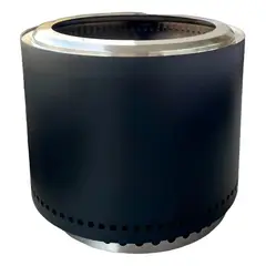 GENERICO - Fogón Brasero Sin Humo 50 cm con Accesorios Acero Inox