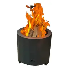 GENERICO - Brasero sin humo 50 cm con bolso y atizador