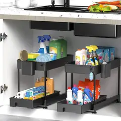 GENERICO - Organizador multifuncional deslizante para cocina y baño