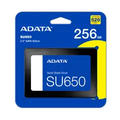 ADATA - DISCO DE ESTADO SOLIDO 256GB SSD 2.5 ULTIMATE SU650 PN ASU650SS-256GT-R