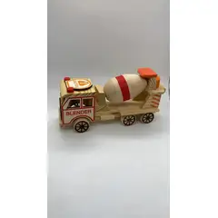 GENERICO - Camión de Madera para Mezcla Infantil Artesanal