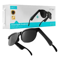 GENERICO - Gafas Inteligentes Bluetooth con Traductor en Color Negro