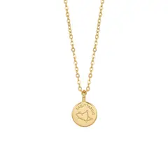LUX JOYAS - Collar Plata 925 Sagitario Signo Zodiacal