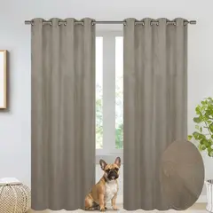 GENERICO - Set Cortinas Blackout 140x230cm 2 Paños 05