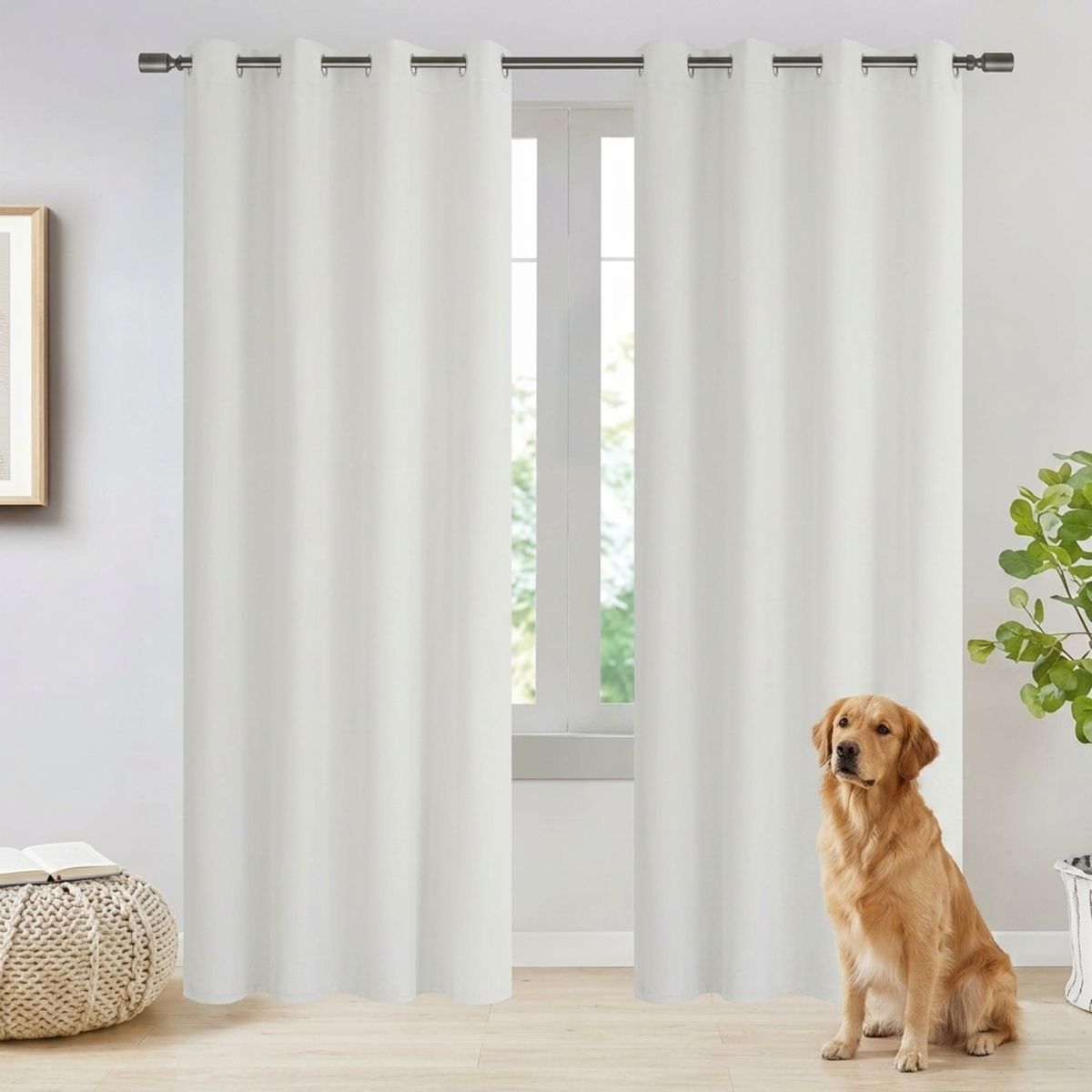 GENERICO - Set Cortinas Blackout 140x230cm 2 Paños 10