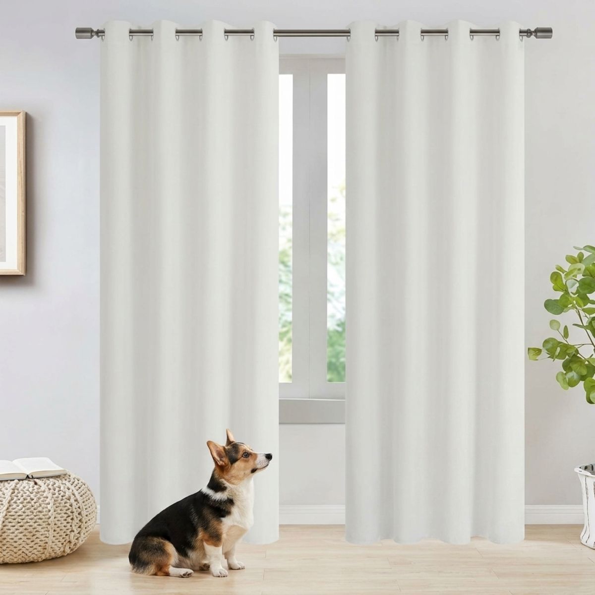 GENERICO - Set Cortinas Blackout 140x230cm 2 Paños 10
