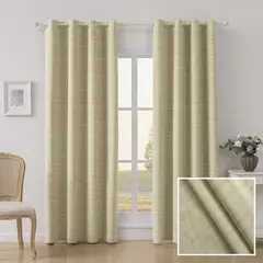GENERICO - Set Cortinas Blackout 140x230cm 2 Paños 26