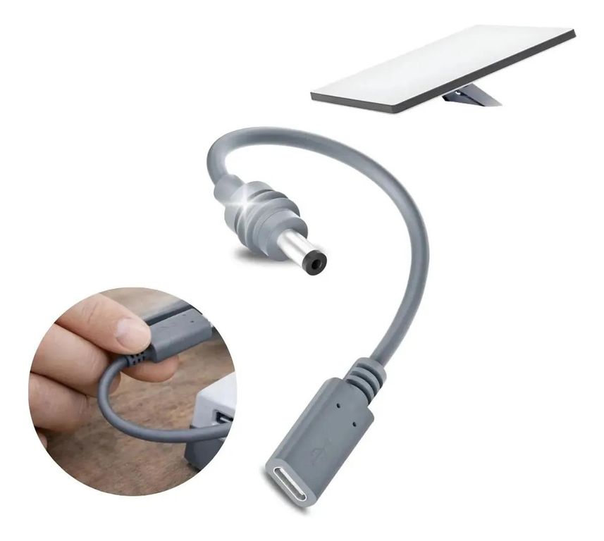 GENERICO Adaptador USB-C a CC para Antena Starlink Mini Dir