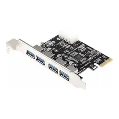 GENERICO - Tarjeta PCI Express con 4 Puertos USB 3.0 Molex