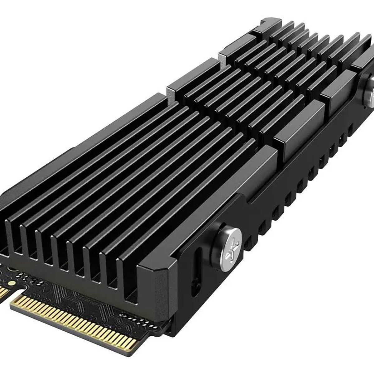GENERICO - Disipador de Calor Aluminio para SSD M.2 NVMe 2280