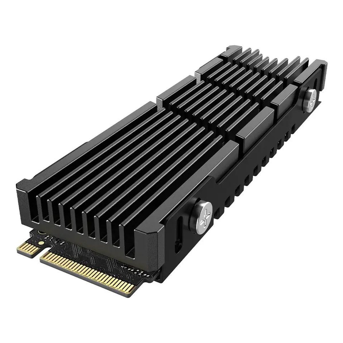 GENERICO - Disipador de Calor Aluminio para SSD M.2 NVMe 2280