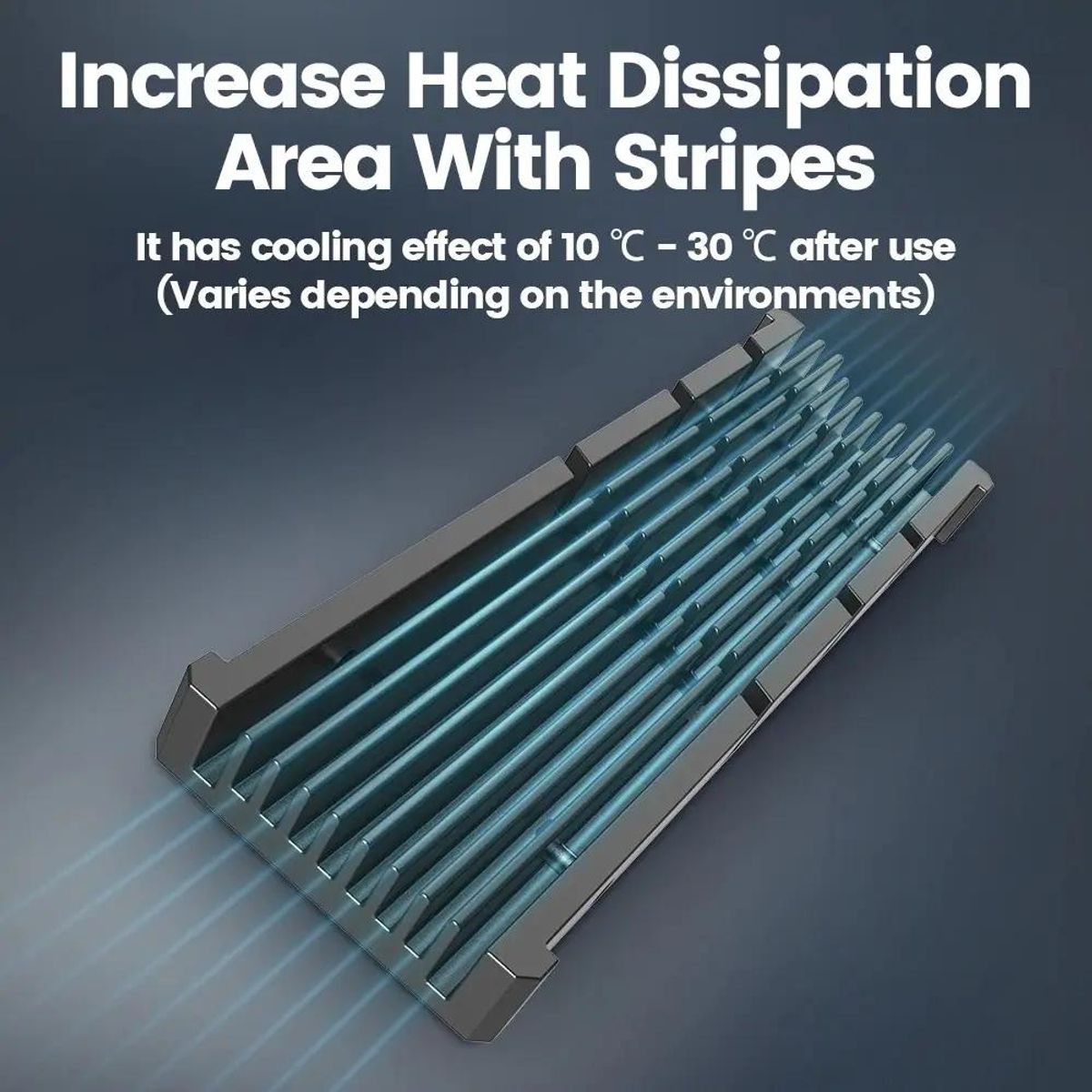 GENERICO - Disipador de Calor Aluminio para SSD M.2 NVMe 2280