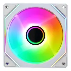 GENERICO - Cooler para gabinete 120mm ARGB blanco