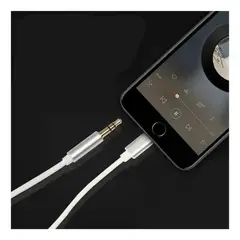 GENERICO - Cable auxiliar de audio 3.5mm de 1 metro