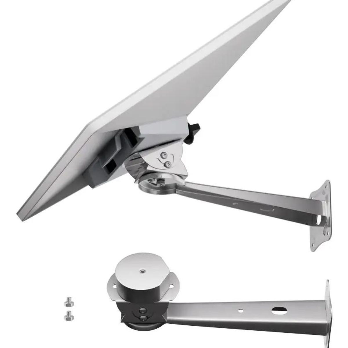 GENERICO - Soporte de Pared Ajustable para Starlink Mini en Aluminio