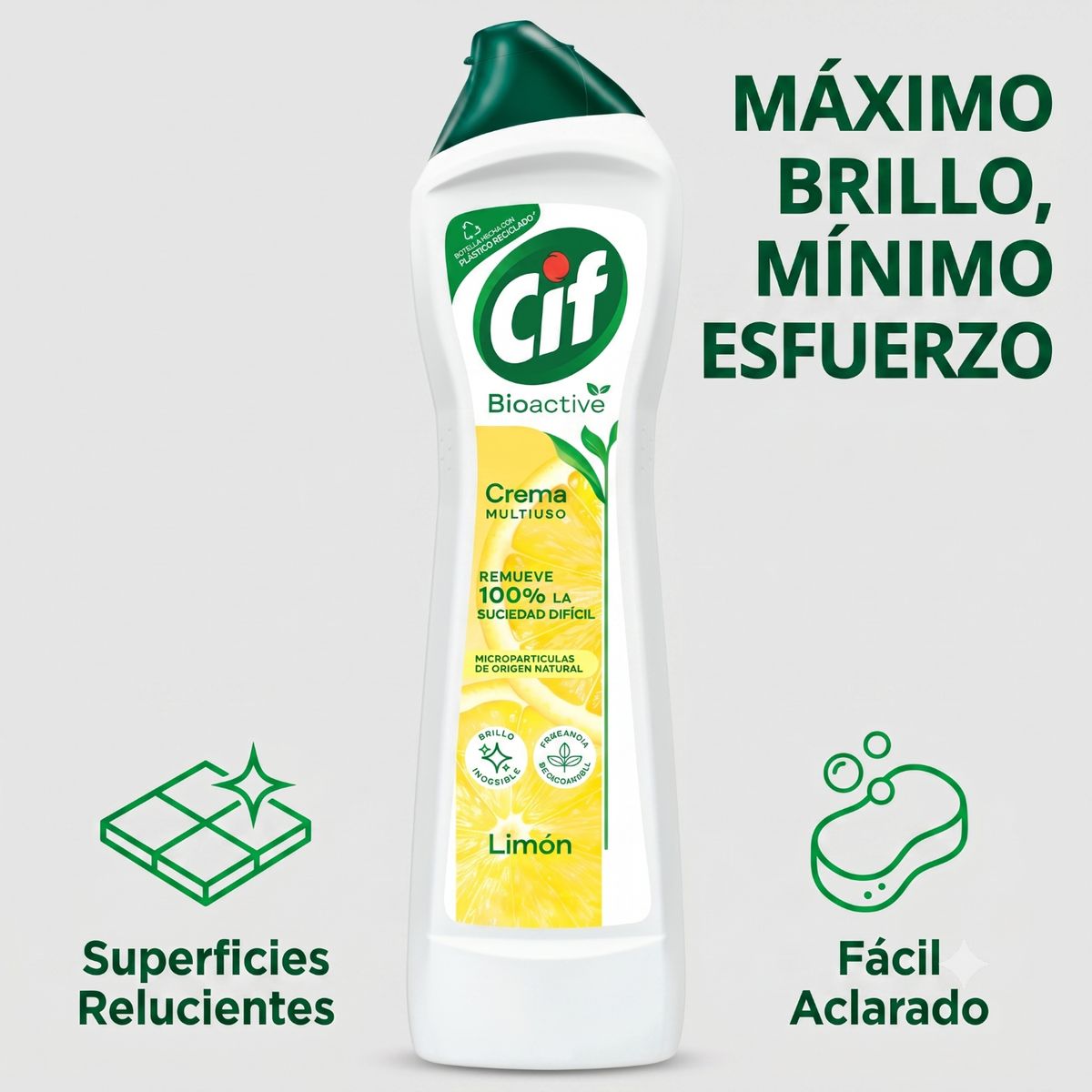 CIF - Cif Crema Limpiador Multiuso Limon 750g Bioactive