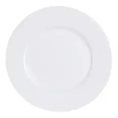 GENERICO - Plato Fondo Blanco 26 cm Pack 9 unidades