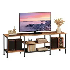 ANYHOGAR - Minimalist Industrial Style TV Cabinet