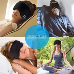 GENERICO - Antifaz para Dormir con Auriculares Bluetooth 5.0