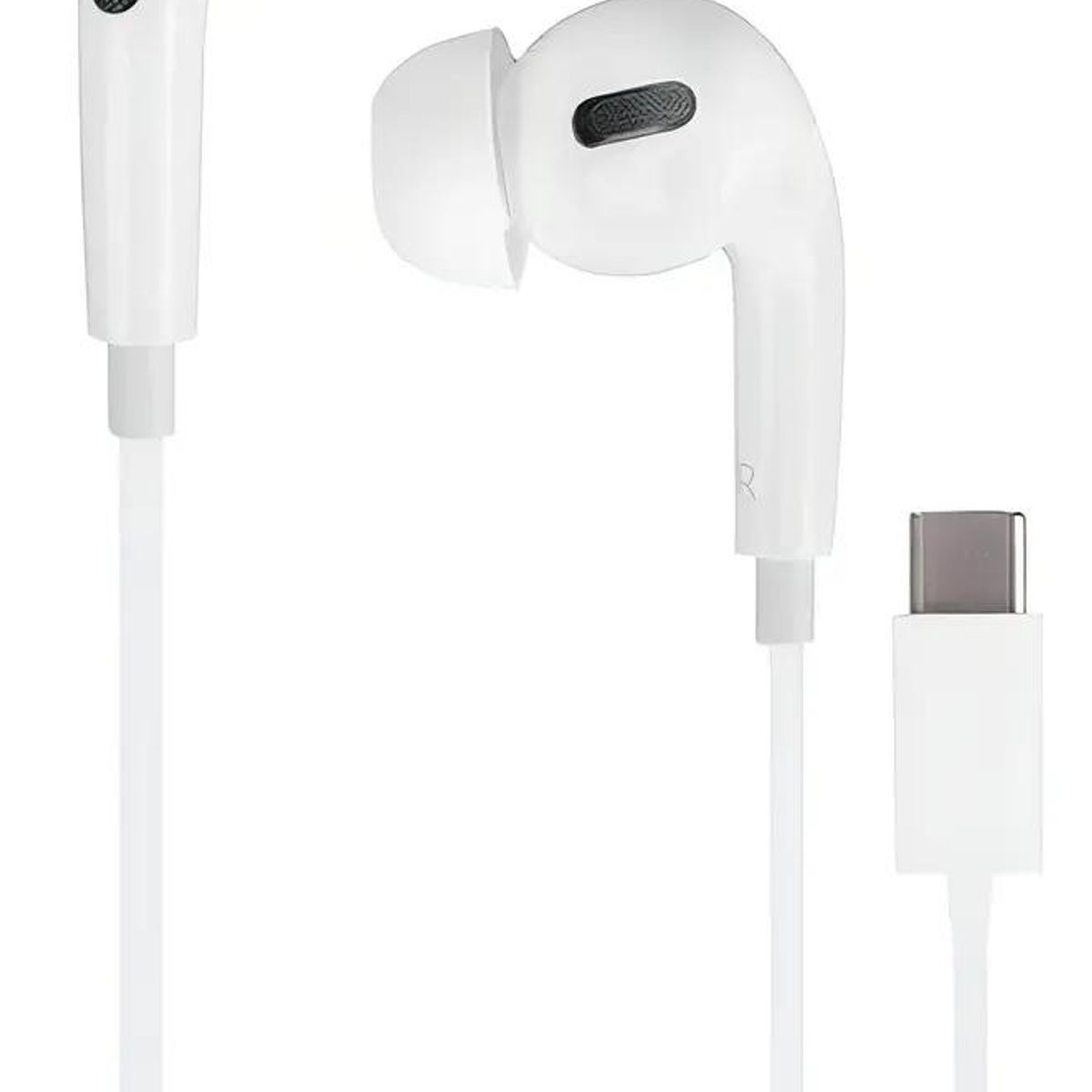 GENERICO - Audífonos In-ear USB-C Blanco con Micrófono