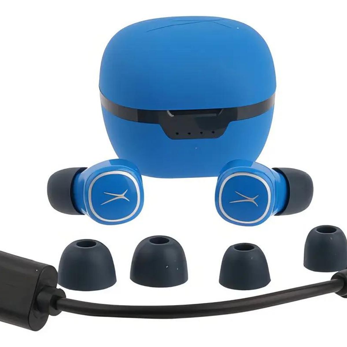GENERICO - Audífonos Bluetooth Nanopods TWS Azul