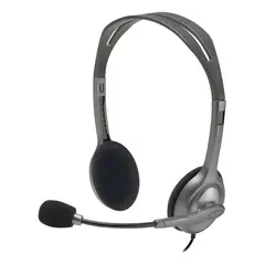 GENERICO - Audífonos con micrófono negro para PC