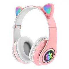 GENERICO - Audífonos Bluetooth inalámbricos para niños con orejas de