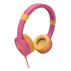 GENERICO - Audífonos infantiles color rosa con diseño divertido