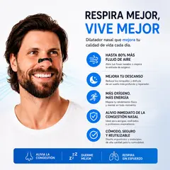 GENERICO - Dilatador Nasal Magnético Anti-Ronquidos NEOCLINIC