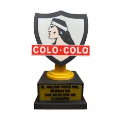 GENERICO - Trofeo El Mejor Papá Colocolino Regalo Ideal Día del Padre