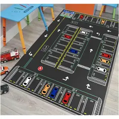GENERICO - ALFOMBRA PISTA DE AUTOS GM ILUSION 3D Gbea