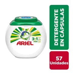 ARIEL - DETERGENTE PODS 57 CAPSULAS
