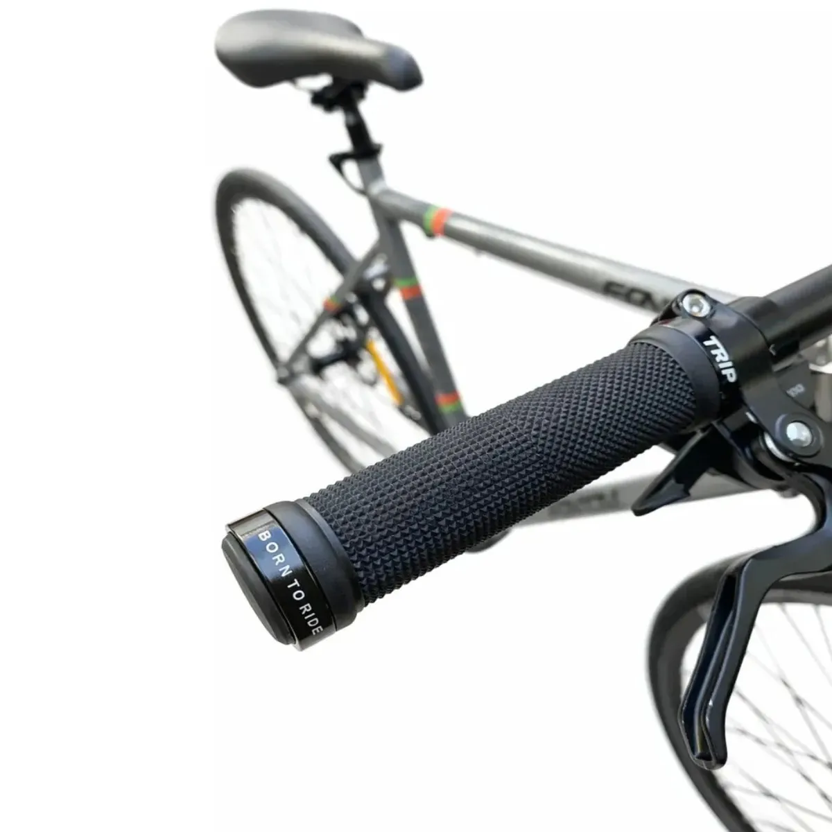 GENERICO - Puños De Bicicleta Trip Grips Doble Ring Negronegro BELUG
