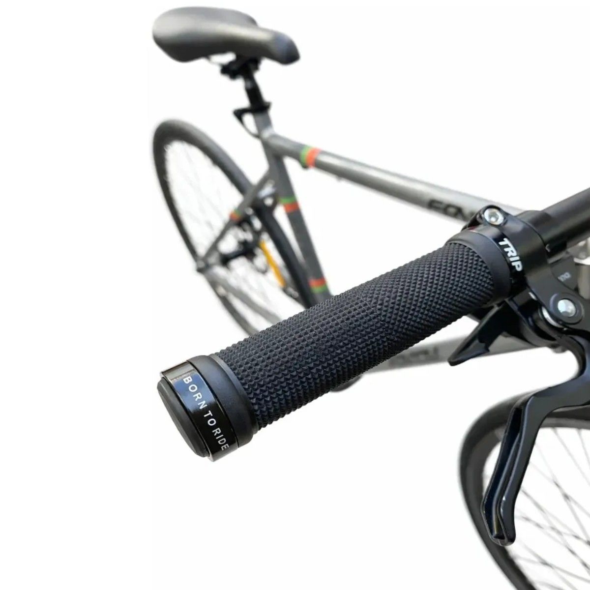 GENERICO - Puños De Bicicleta Trip Grips Doble Ring Negronegro BELUG
